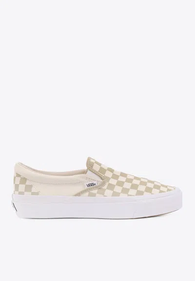 Vans Classic Checkerboard Slip-on Sneakers