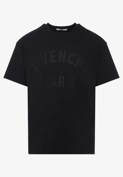 Givenchy Men Cotton T-shirt In Black