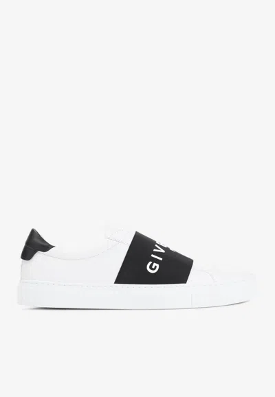 Givenchy Urban Street Sneakers In Leather With Elastic Band