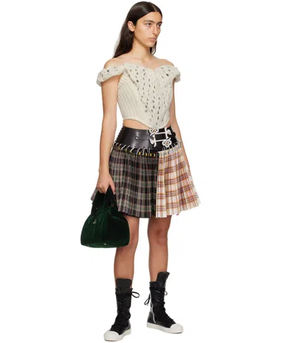 Vivienne Westwood Black Archive Medium Yasmine Bag In Black