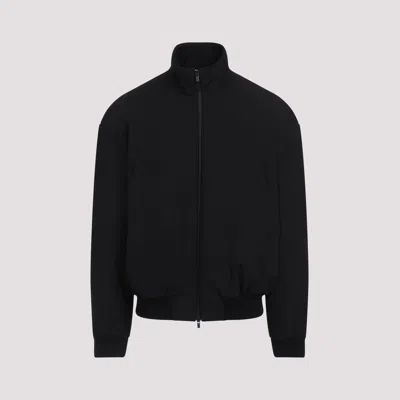 Fear Of God Black Zipped Jacket In Black