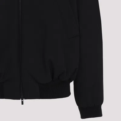 Fear Of God Black Zipped Jacket In Black