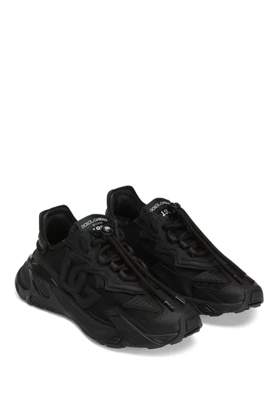 Dolce & Gabbana Logo-patch Panelled Sneakers