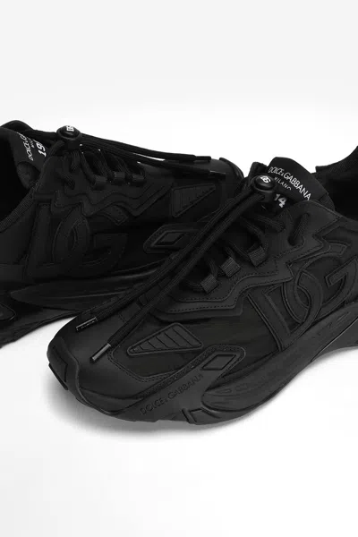Dolce & Gabbana Logo-patch Panelled Sneakers