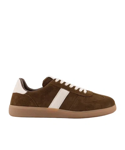 Tom Ford Suede Sneakers With Contrast Stripe And Rubber Sole