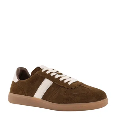 Tom Ford Suede Sneakers With Contrast Stripe And Rubber Sole