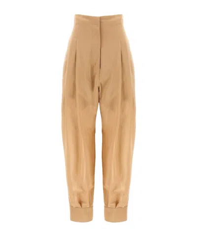 Philosophy Di Lorenzo Serafini High-waisted Trousers Pleated Cuffed Hem
