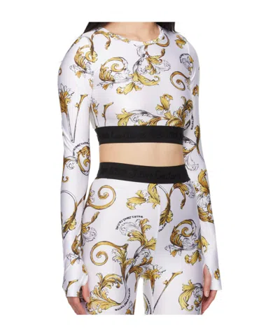 Versace Jeans Barocco-print Top In Multi