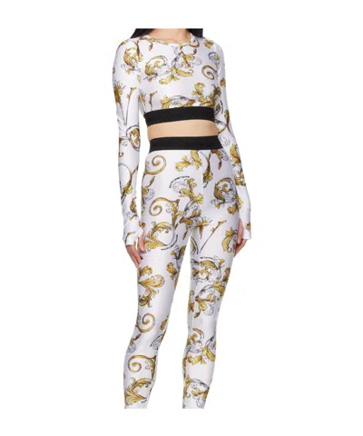 Versace Jeans Barocco-print Top In Multi