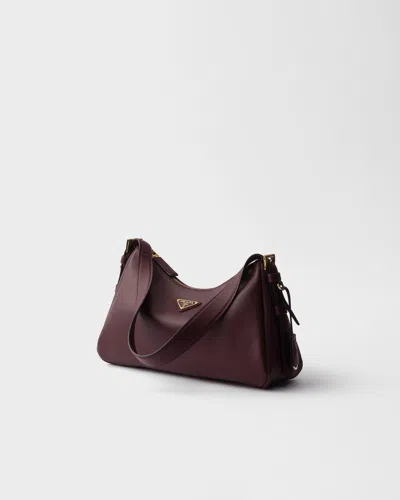 Prada Aimée Medium Leather Shoulder Bag