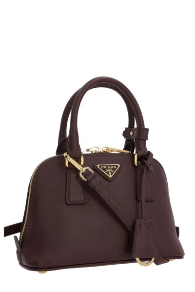 Prada Zip-up Top Handle Bag
