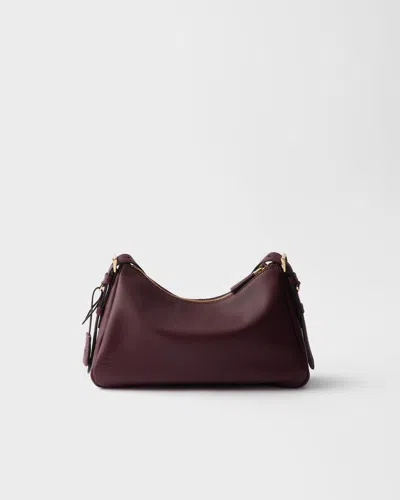 Prada Aimée Medium Leather Shoulder Bag