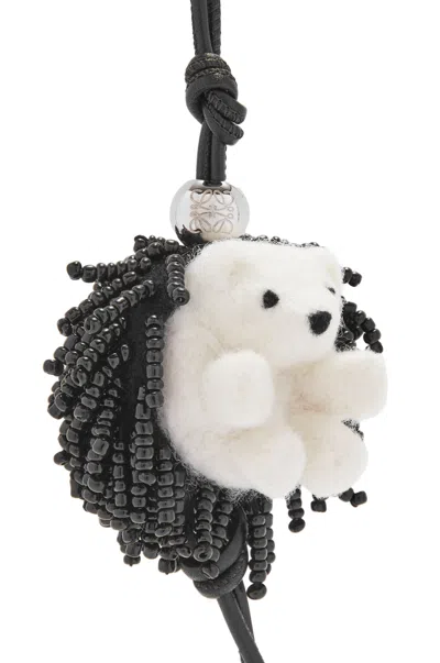 Loewe Hedgehog Beaded Keyring