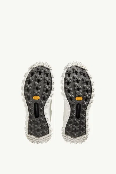 Moncler Waterproof Trailgrip Gtx Sneakers With Carbon Fiber In White
