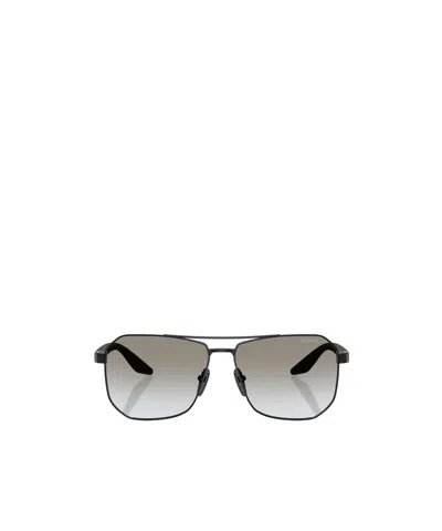 Prada 62mm Oversize Gradient Pillow Sunglasses In Gray
