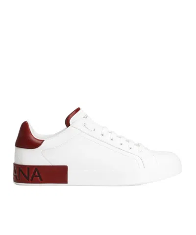 Dolce & Gabbana Portofino Logo-debossed Sneakers