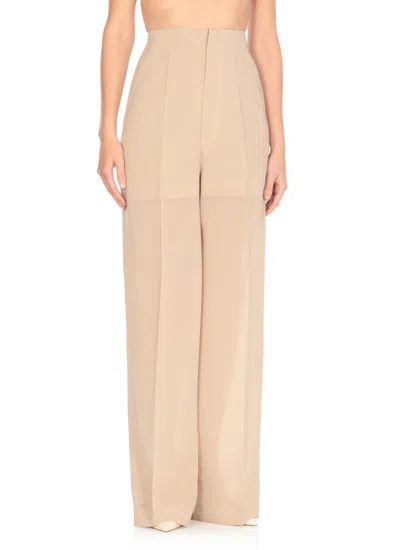 Philosophy Di Lorenzo Serafini Stitching Wide Pants In Neutral