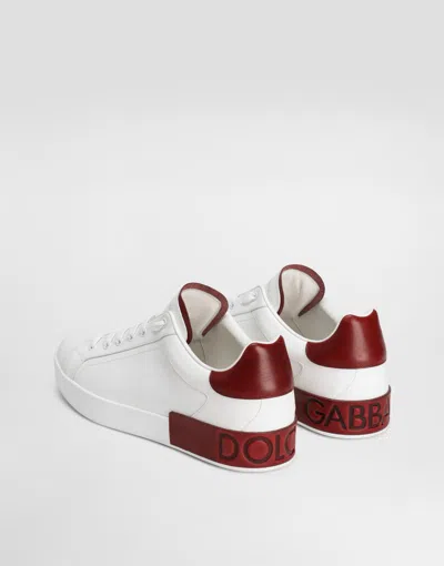 Dolce & Gabbana Portofino Logo-debossed Sneakers