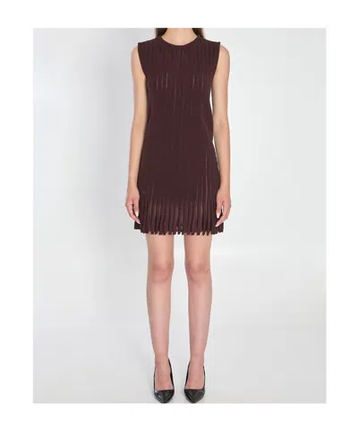 Alaïa Knit Striped Dress