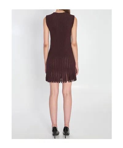 Alaïa Knit Striped Dress