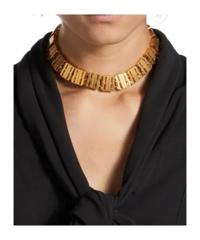 Balenciaga Women's Nano Link Necklace In Gold