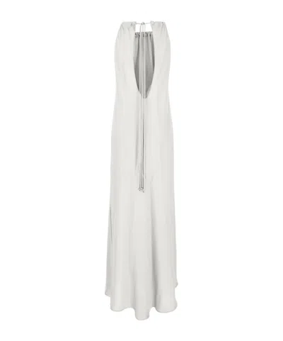 Antonelli Sleeveless Belted Dress
