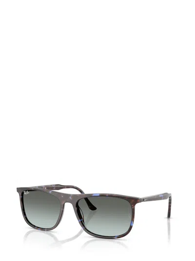 Ray Ban Ray-ban 61mm Polarized Gradient Rectangular Sunglasses In Multi
