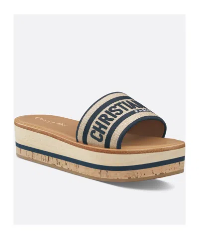 Dior Iviera Dway Platform Slide