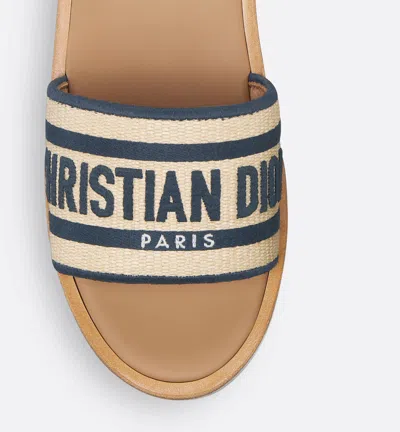 Dior Iviera Dway Platform Slide