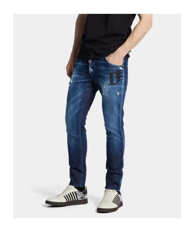 Dsquared2 Skater Jean Jeans Featuring Distressed Detailing