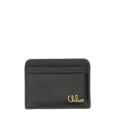 Chloé Logo Card Holder