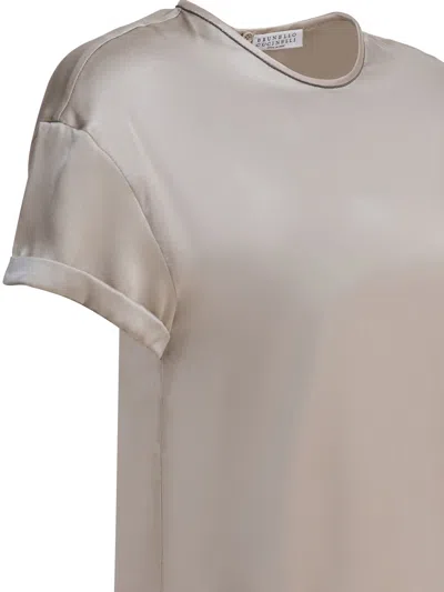 Brunello Cucinelli Short Sleeve Blouse