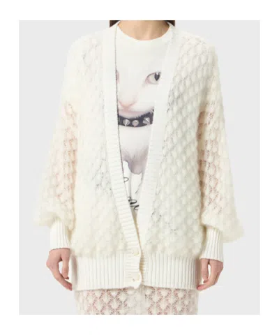 Blumarine Open-knit Cardigan