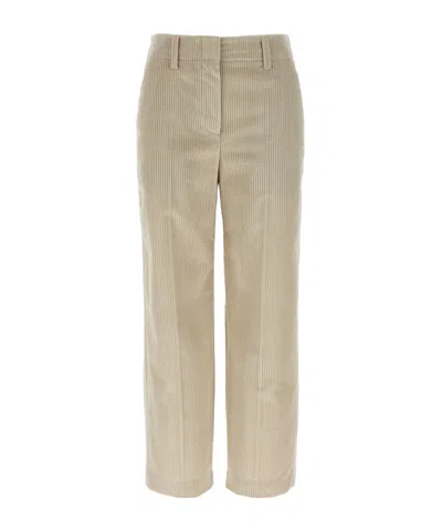 Brunello Cucinelli Monile Velvet Trousers