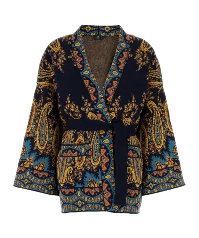 Etro Multicoloured Cardigan In Multi