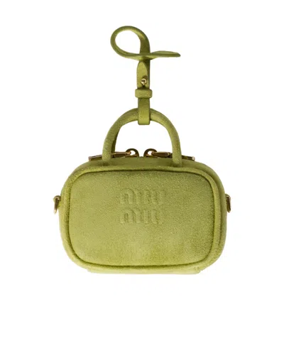 Miu Miu Beau Suede Micro-bag