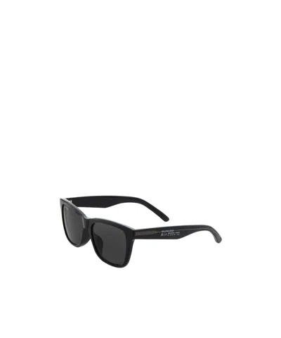 Balenciaga Men's Soho Square Af Sunglasses  In Black