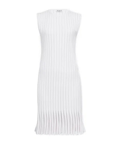 Alaïa Knit Striped Dress