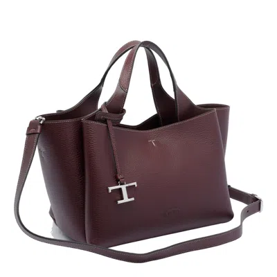 Tod's Logo Plaque Top Handle Bag