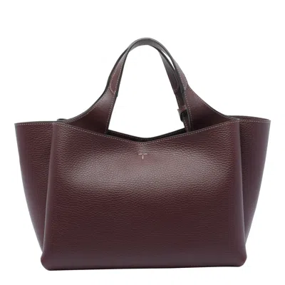 Tod's Logo Plaque Top Handle Bag