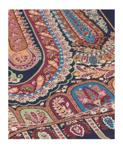 Etro Printed Silk Scarf