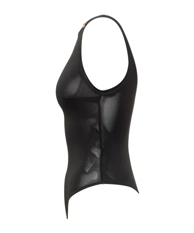 Elisabetta Franchi Jersey Bodysuit With Jewel Detailing