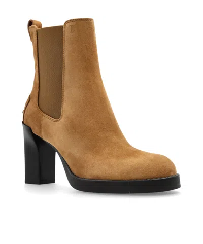 Tod's 80mm Suede Chelsea Boots