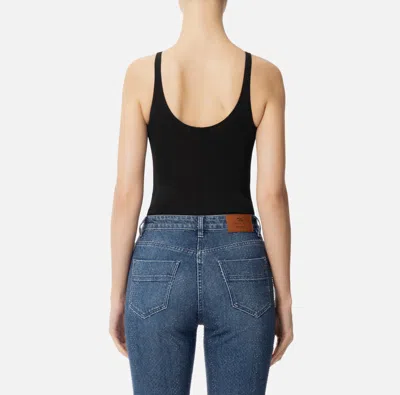 Elisabetta Franchi Jersey Bodysuit With Jewel Detailing