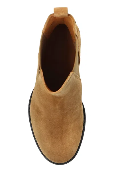 Tod's 80mm Suede Chelsea Boots
