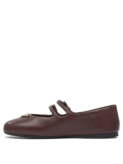 Prada Round Toe Ballet Shoes