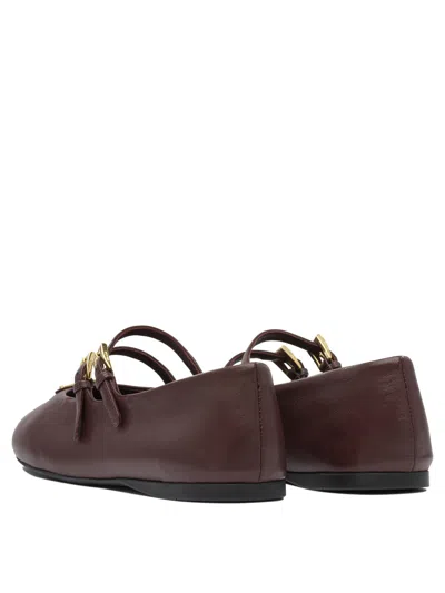 Prada Round Toe Ballet Shoes