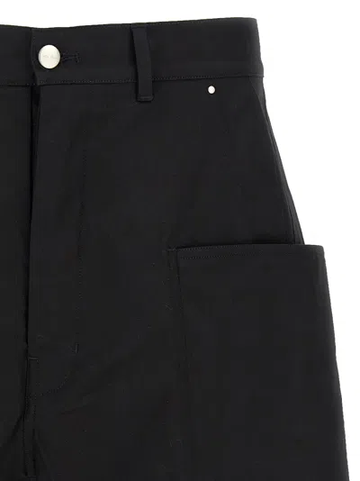 Rick Owens Stefan Cargo Bermuda Shorts In Black