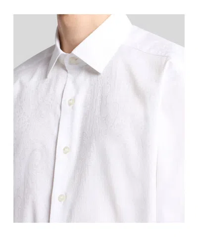 Etro Logo-embroidered Button-up Shirt