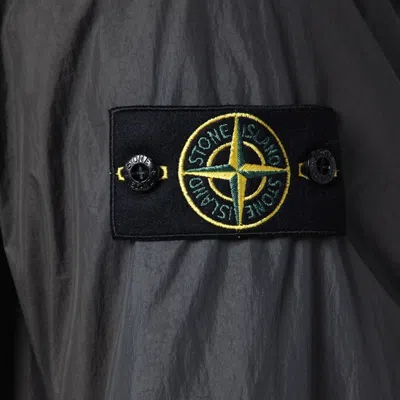 Stone Island Nylon Bomber Jacket In Gray